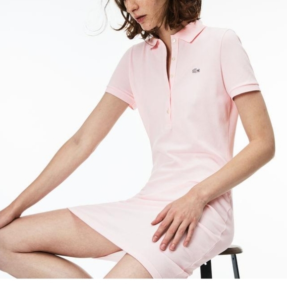 Lacoste Pink Classic Polo Classic Shirt 